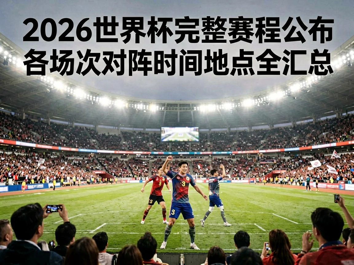 2026世界杯完整赛程公布各场次对阵时间地点全汇总